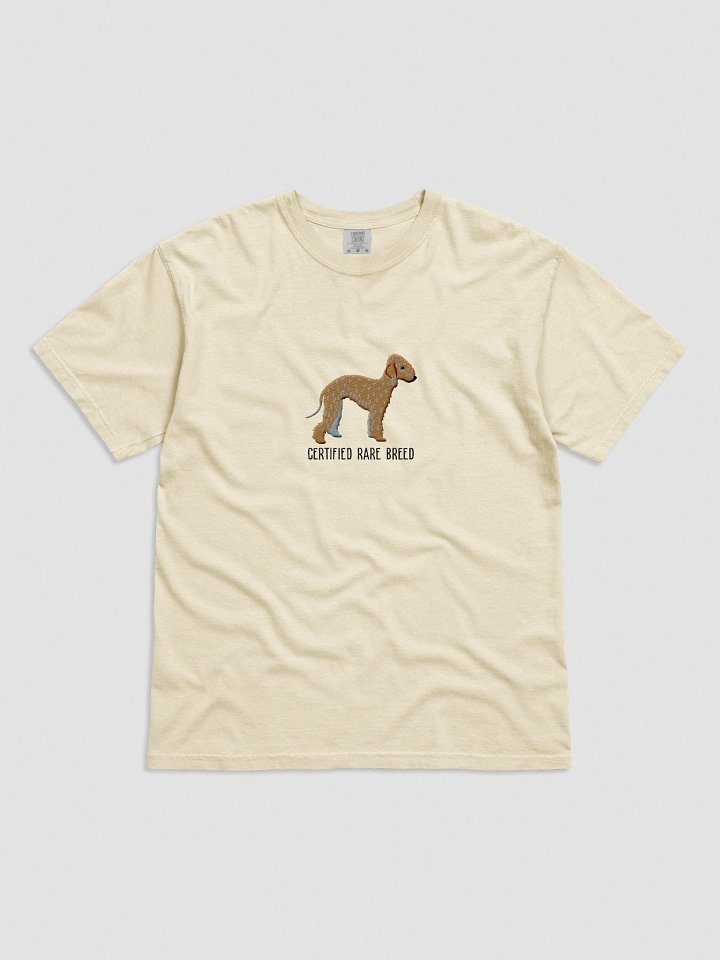 Certified Rare Breed T-Shirt(Embroidered) of a Bedlington Terrier(Tan) product image (51)