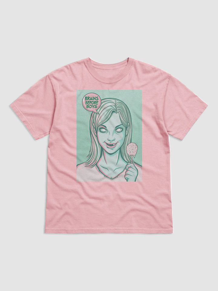 Brains Before Boys Zombie T-Shirt product image (1)