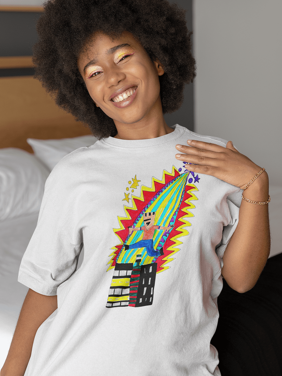 Abstract Leap of Faith Unisex T-Shirt product image (4)