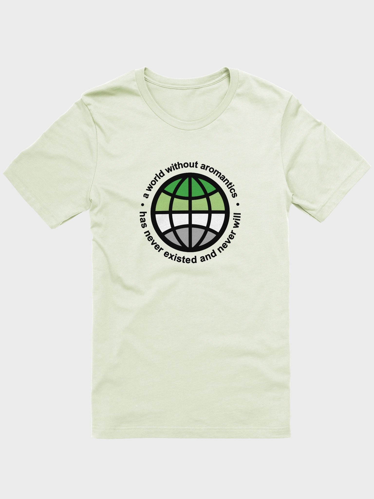 a world without aromantics t-shirt product image (1)