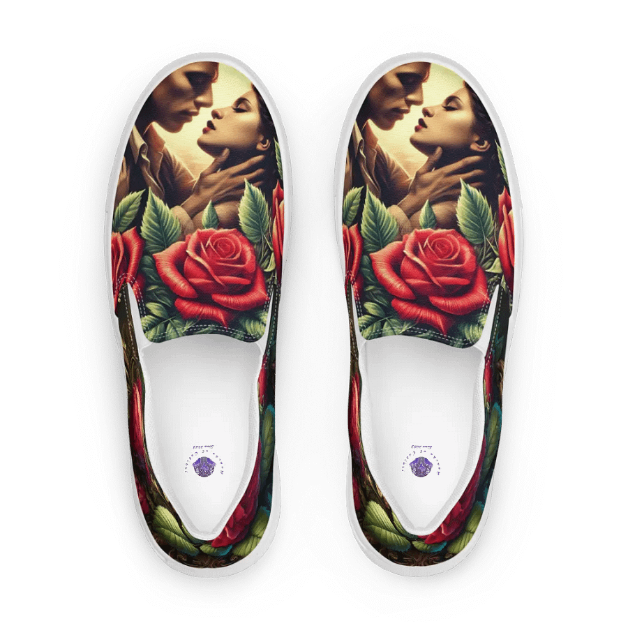 Rancho El Colibri Album Cover Women's Slip-On Shoes product image (1)