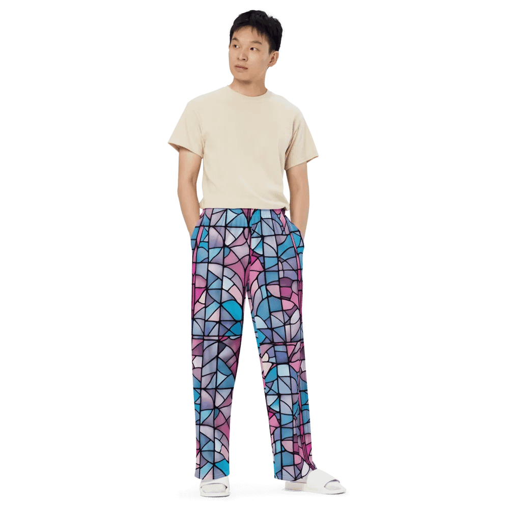 Symmetric Prism Dream Wide-Leg Pants product image (6)