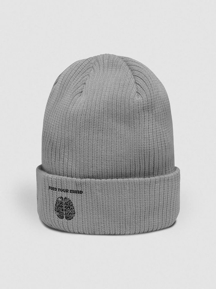 Organic Feed Your Mind Ribbed Beanie product image (2)