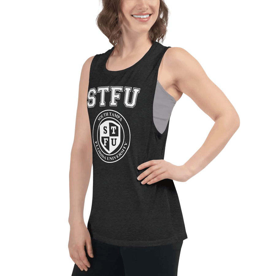 Women's Muscle Tank Top Dark Colors product image (6)