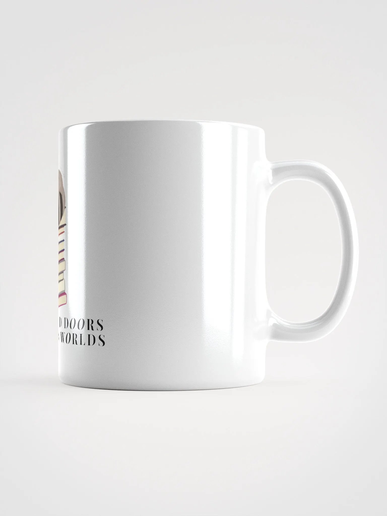 Sleepy Literary Raccoon Mug product image (2)