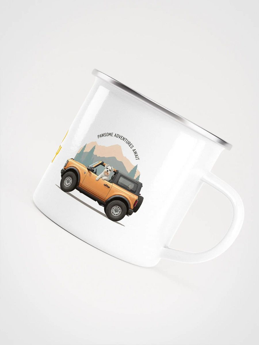 Pawsitively Adventurous Enamel Mug product image (5)