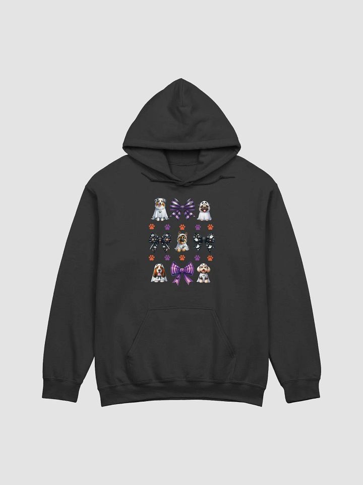 Cute Halloween Dog Ghosts and Bows Hoodie Design3 product image (12)