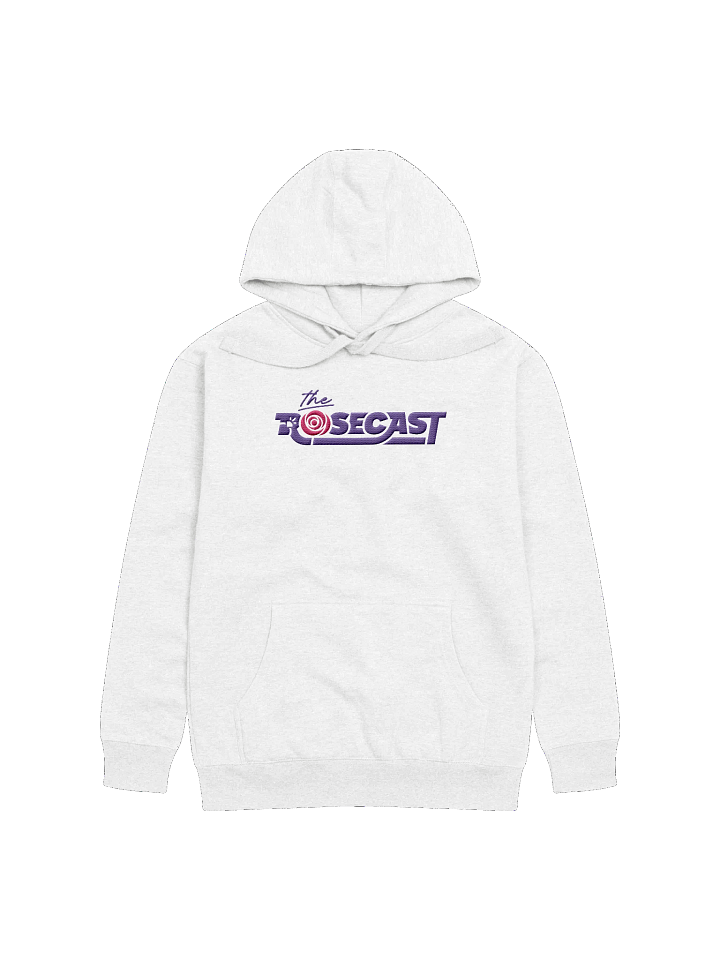 Rosecast Logo Premium Hoodie (Embroidered, Purple) product image (1)