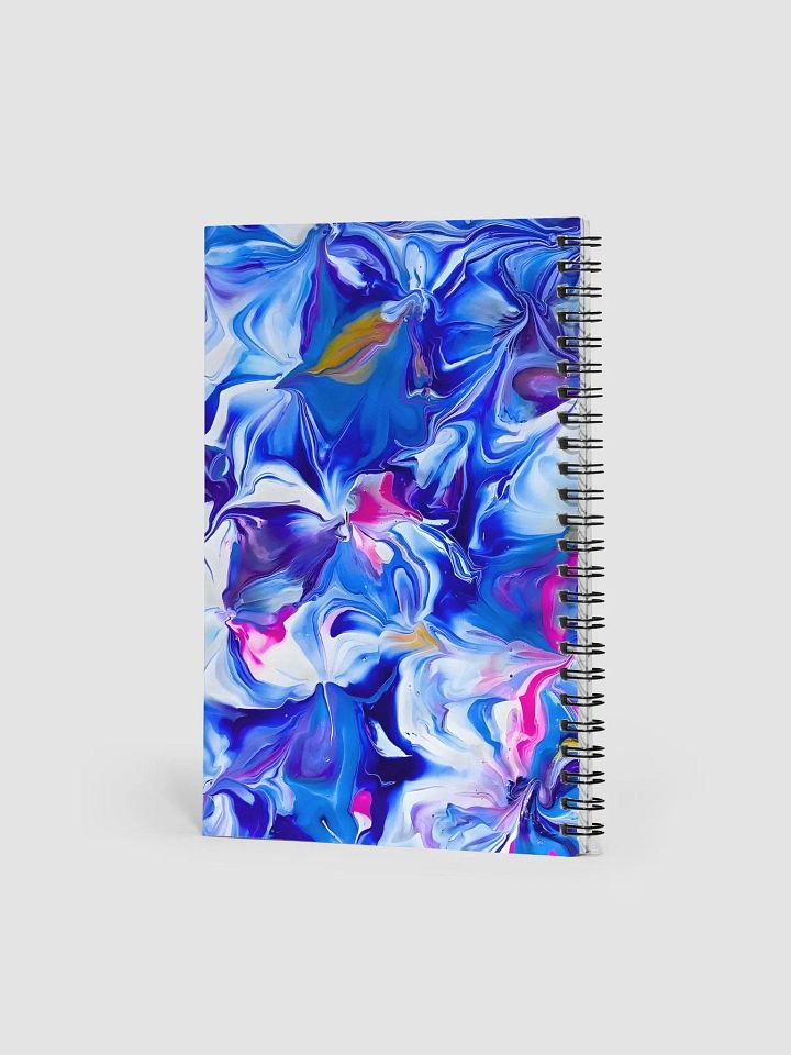 Ocean Blossoms Fluid Art Notebook product image (2)