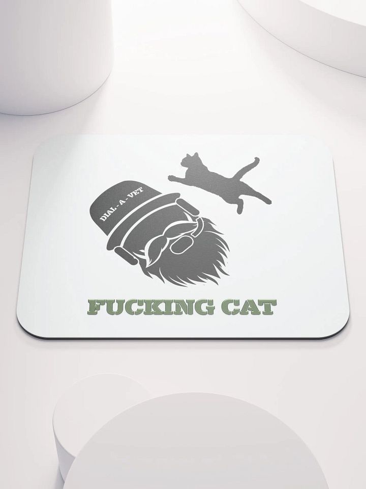 Dial - A - Vet - !Floof Mouse Pad product image (1)