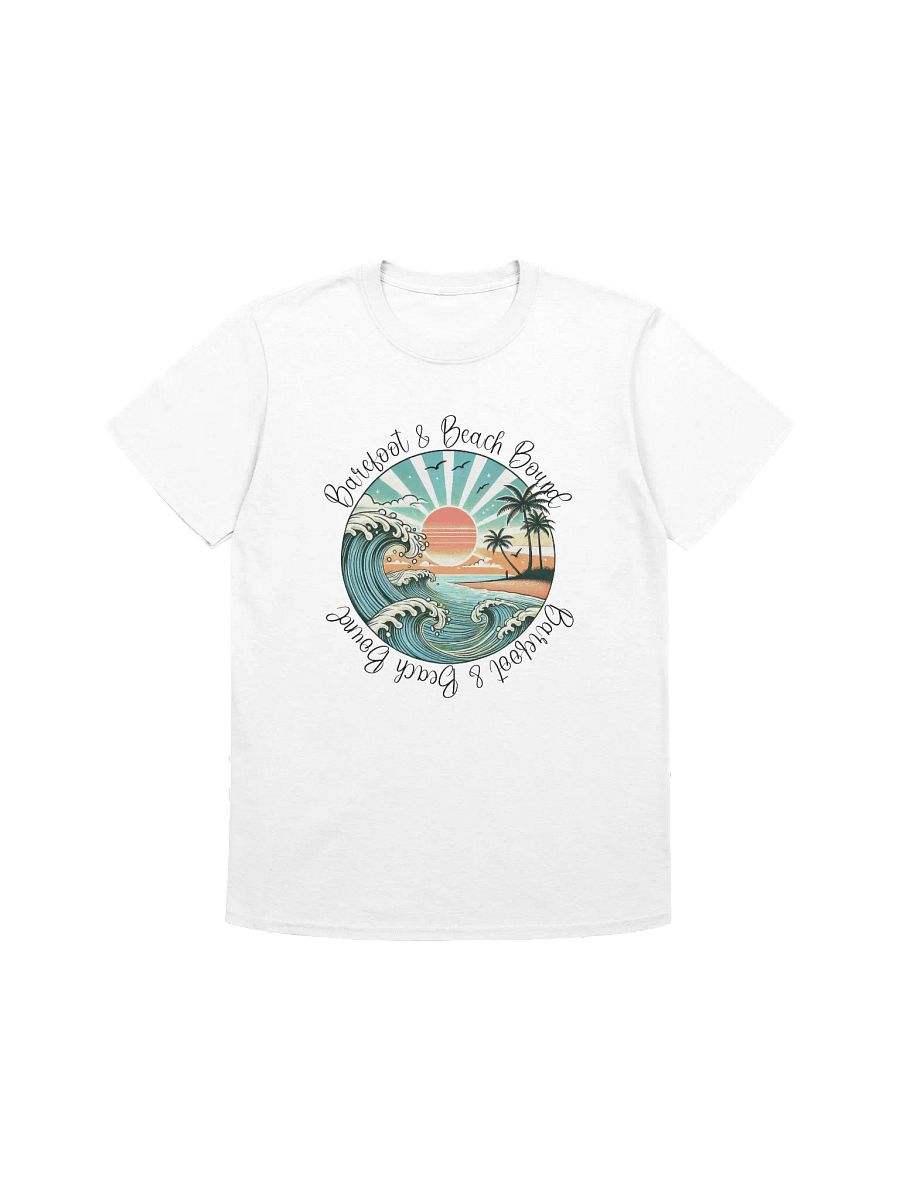 Sunset Surfer Beach T-Shirt product image (3)