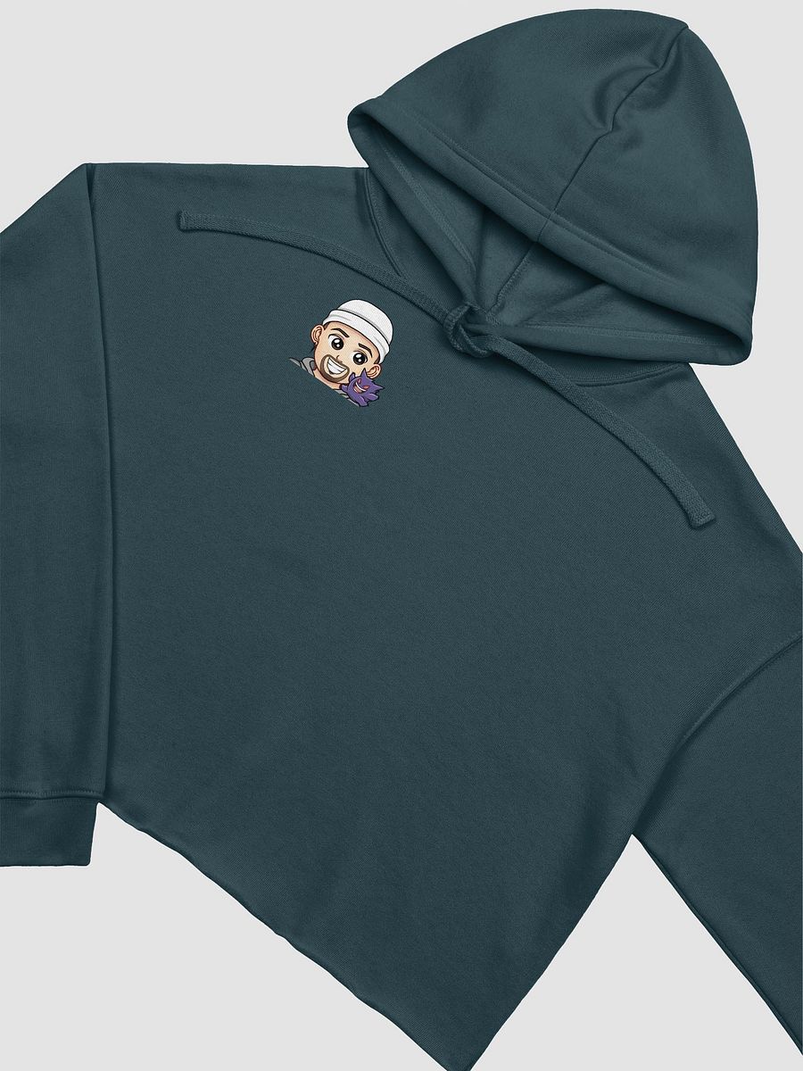 LADIES COMFY HOODED JUMPER CROP product image (22)