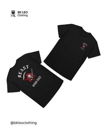 Beast Within Rises T-shirt Link in Bio!
Description 
100% cotton
Midweight fabric (5 oz)
Regular fit
#BKLEOClothing #Tshirt #...