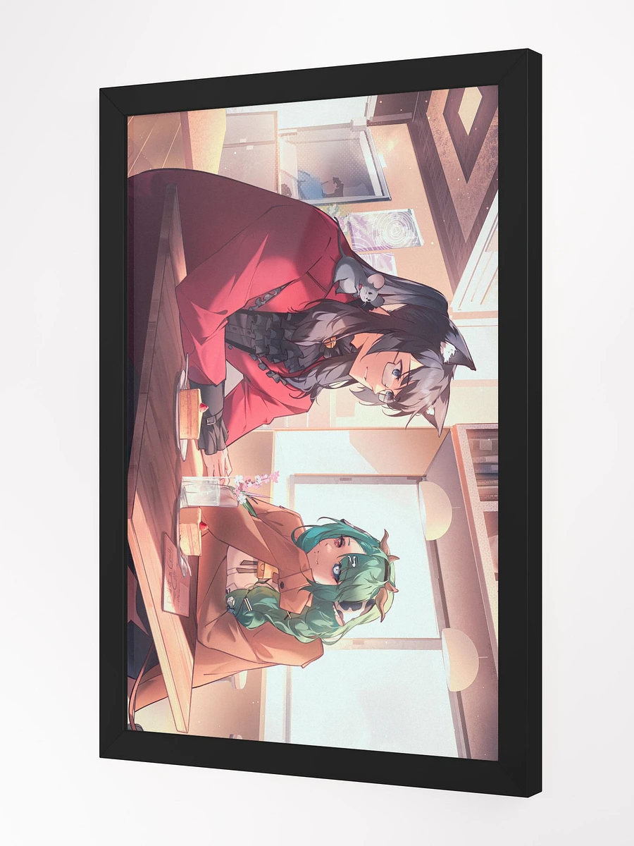 Doll x Crelly Café Framed Poster product image (7)