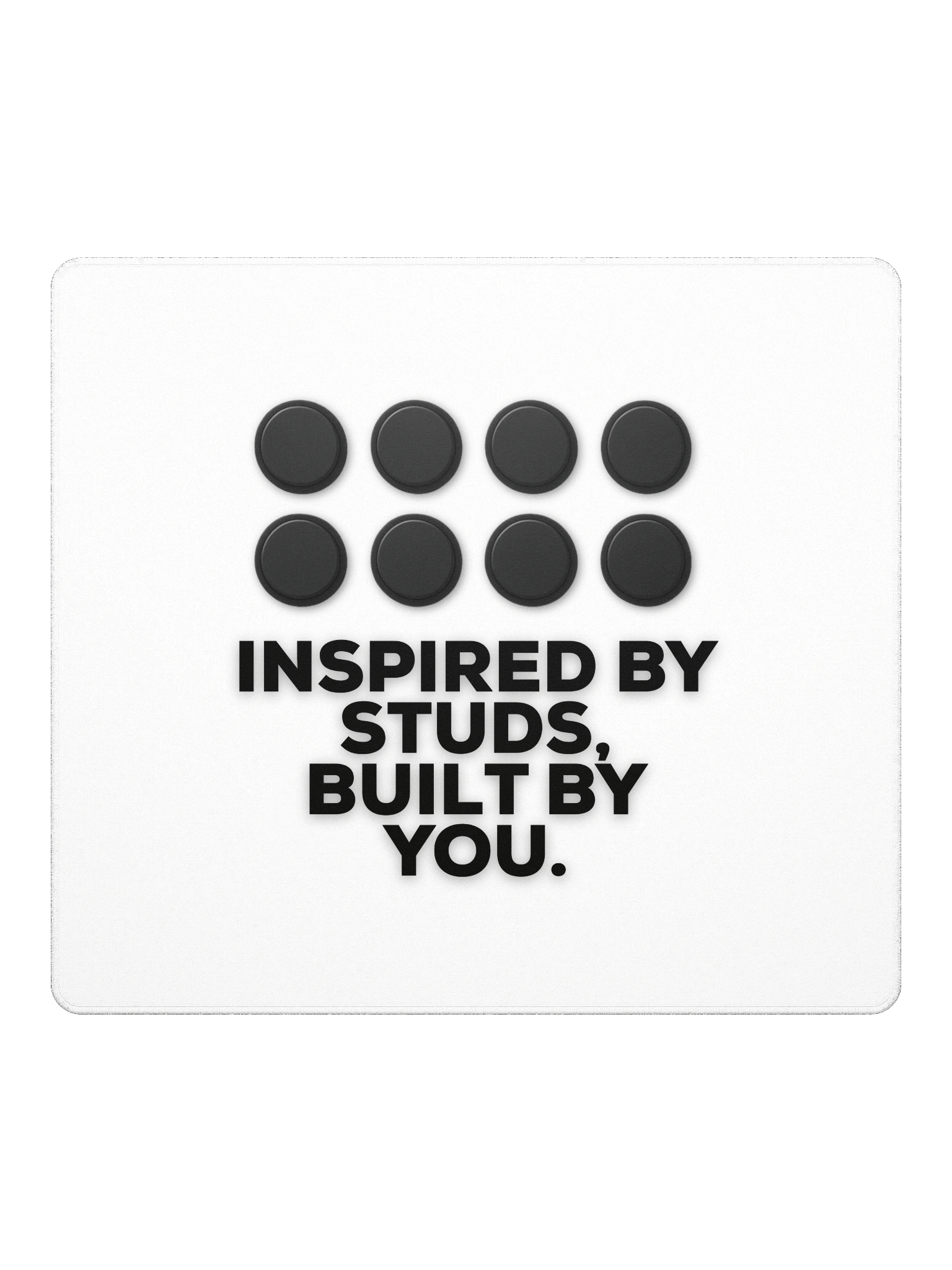 Inspired by Studs Mouse Pad product image (1)