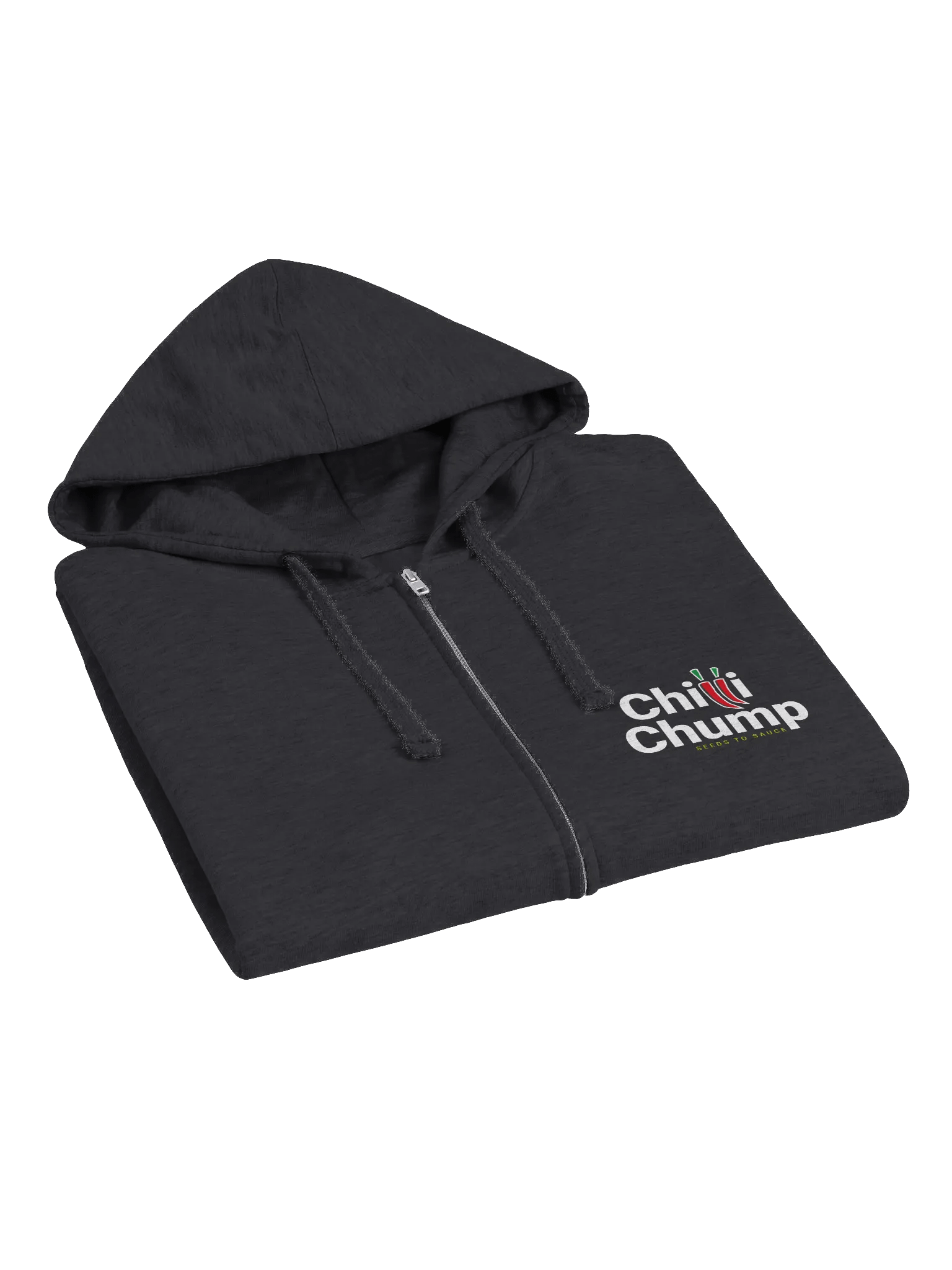 The Little Chilli Zen Collection - Fleece Zip Hoodie - Dark! product image (6)