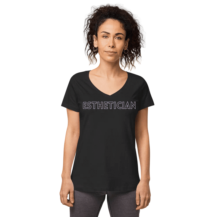 Block Letter Esthetician shirt product image (1)