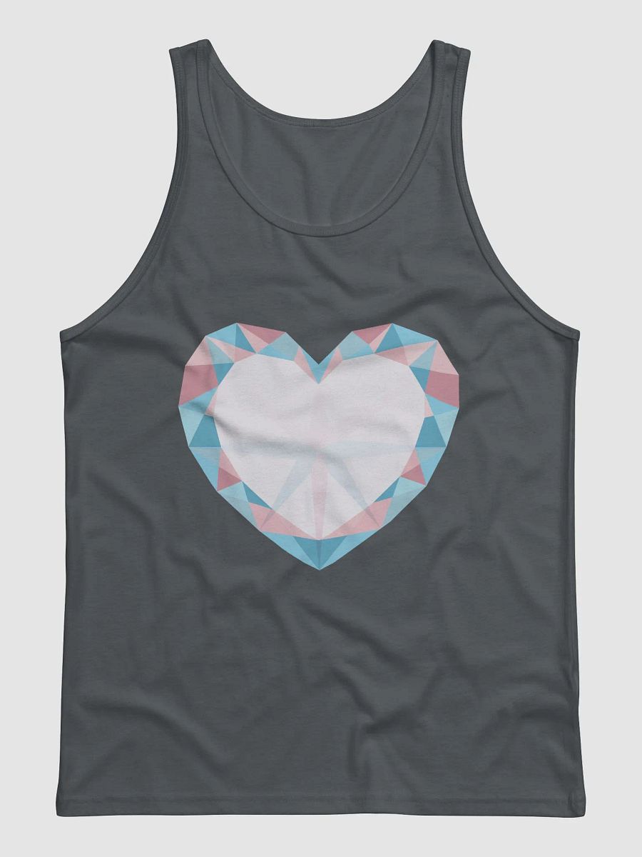 Crystal Heart Trans Pride Tank Top product image (1)