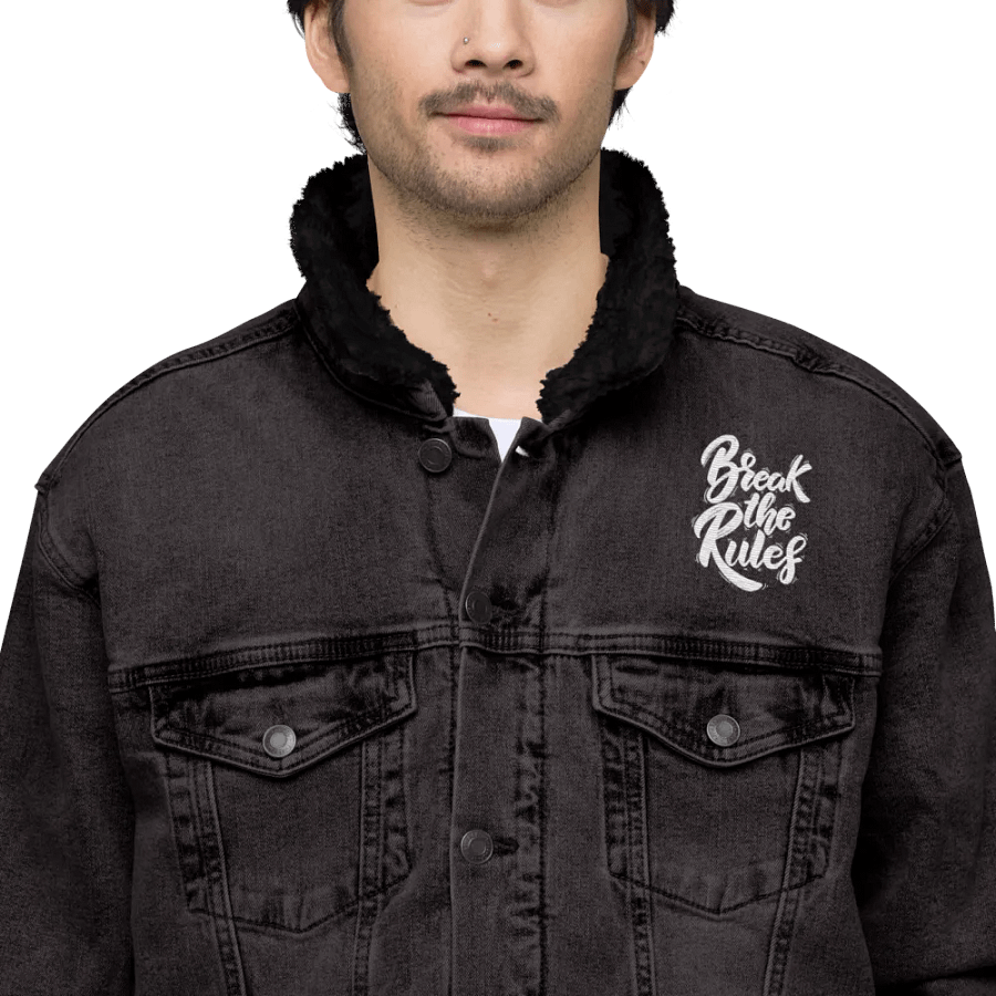 BREAK - Cosmic Symbol Unisex Denim Jacket product image (1)