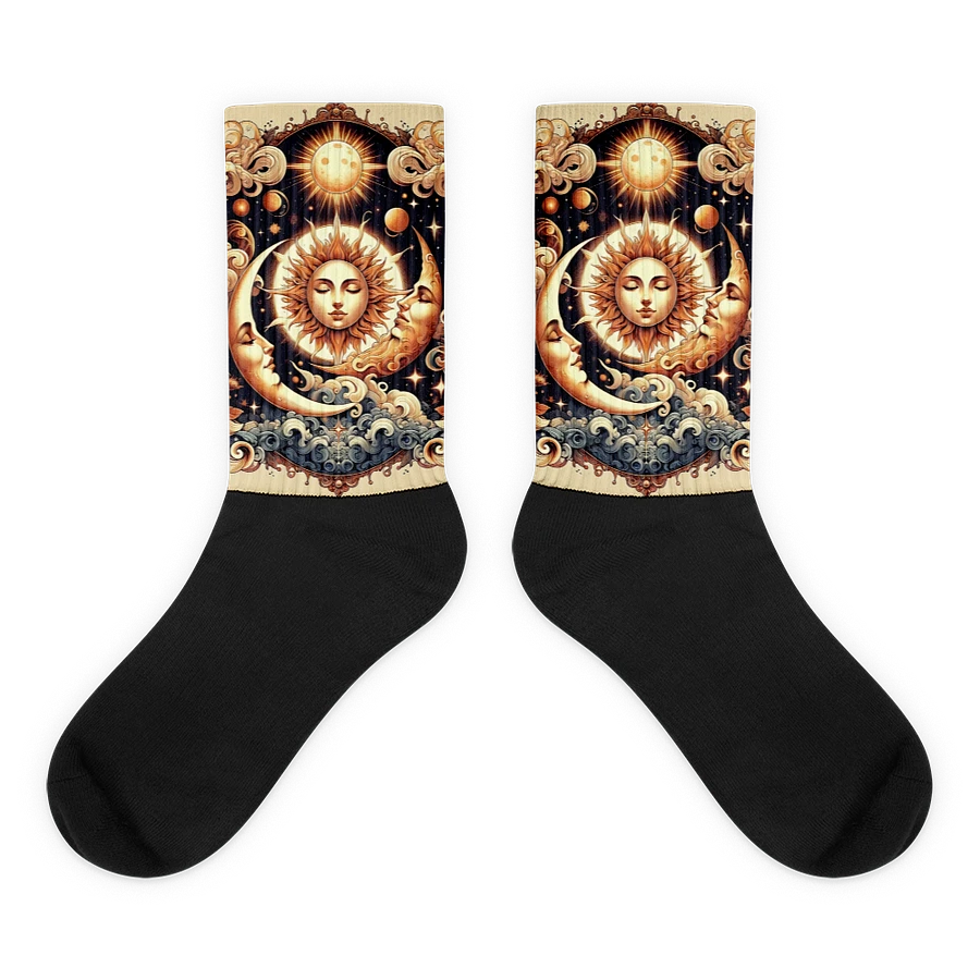 Black Foot Sublimated Socks product image (1)