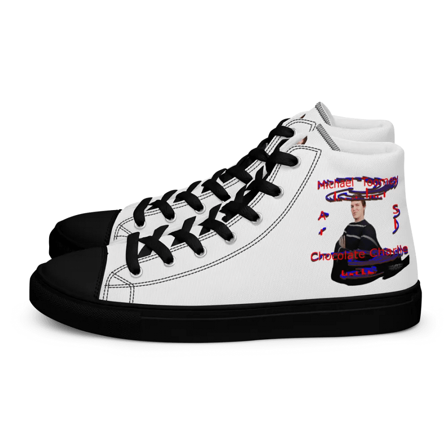 Michael Toomey As Chocolate Charlie 00 - Men's High Top Canvas Shoes product image (1)