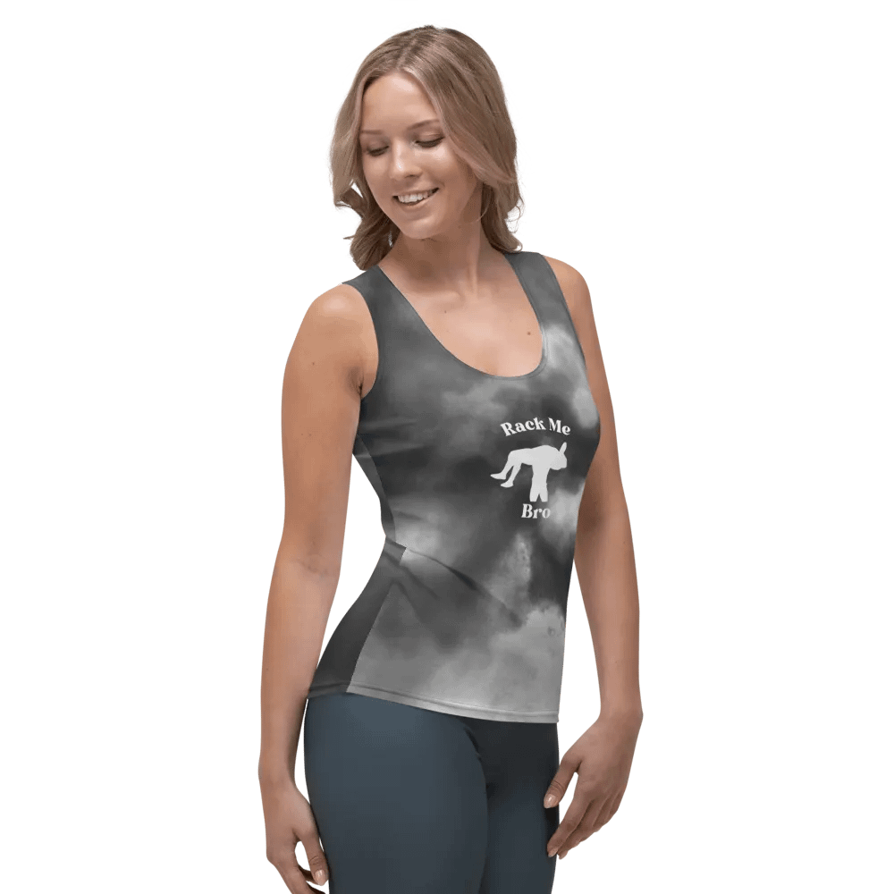 Rack Me Bro Watercolor Crop Top product image (4)