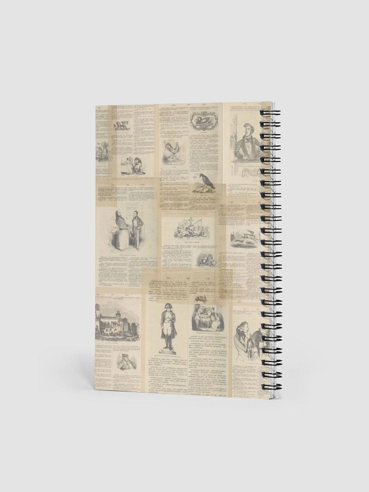Vintage French Dictionary Image Notebook product image (2)