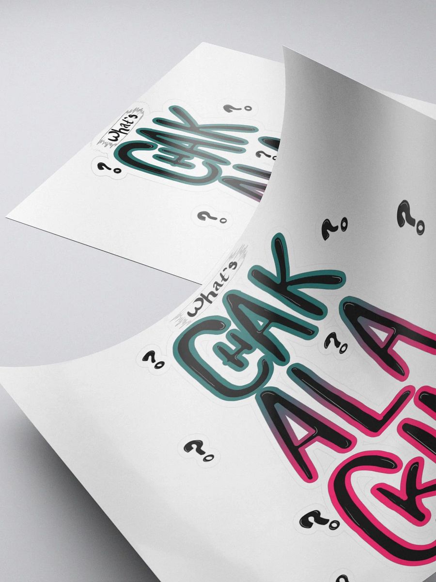 What's Chak A Lackin (Stickies) product image (4)