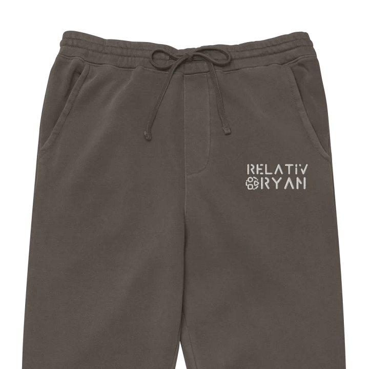 RelativRyan Vintage Joggers (White Logotype) product image (1)