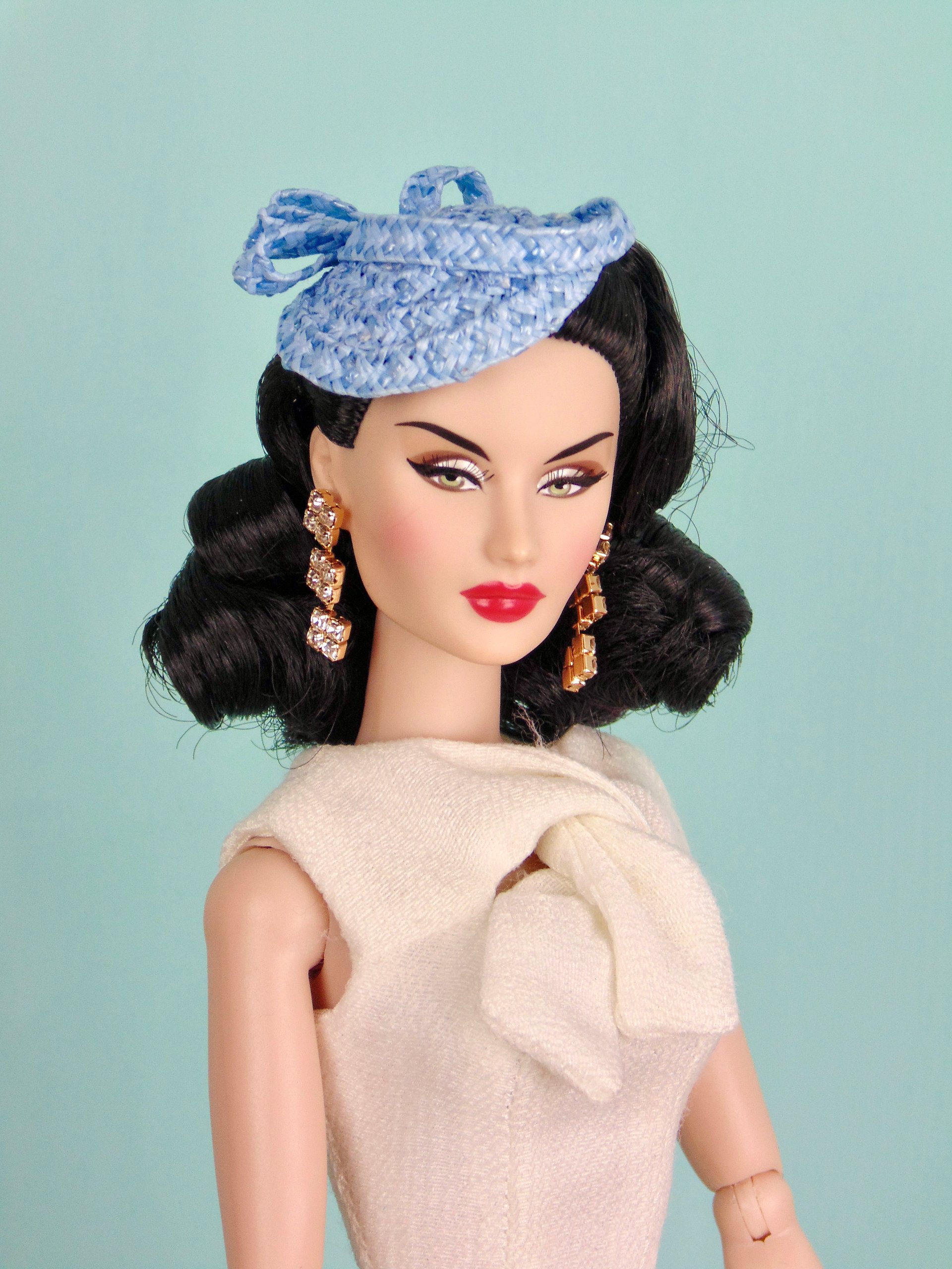 Blue hat for 12” fashion dolls product image (1)