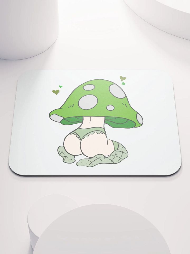 Mushroom Baddie Desk Mat - Green product image (1)