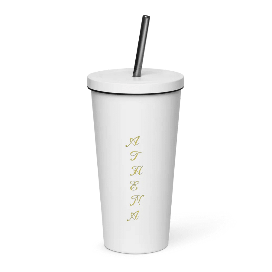 Athena Insulated Tumbler w/ Straw product image (2)