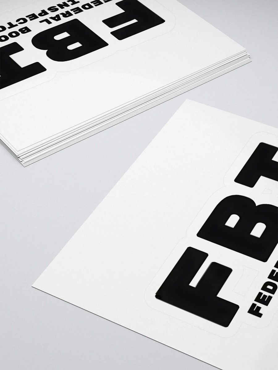 FBI Federal Booby Inspector Sticker product image (4)