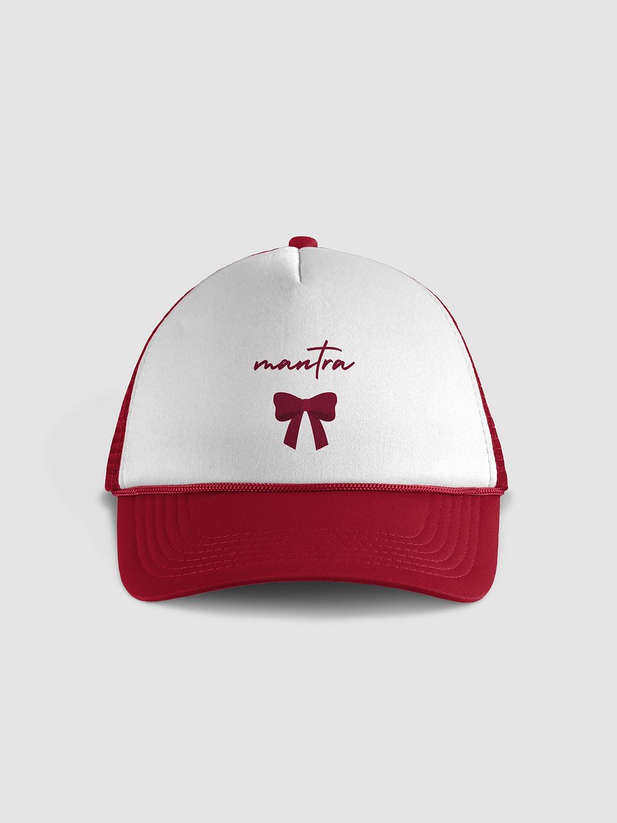 Crimson Mantra Foam Trucker Hat product image (1)
