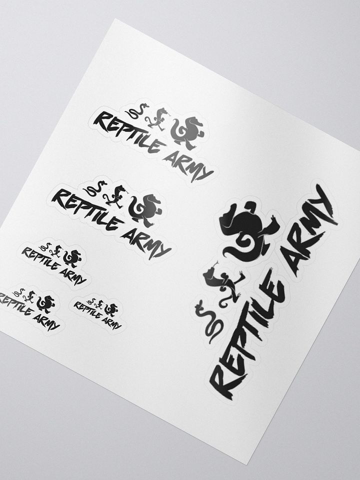 Reptile Army Sticker Sheet product image (2)