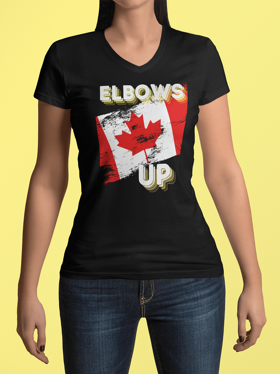 Canadian Pride V-Neck Tee product image (1)