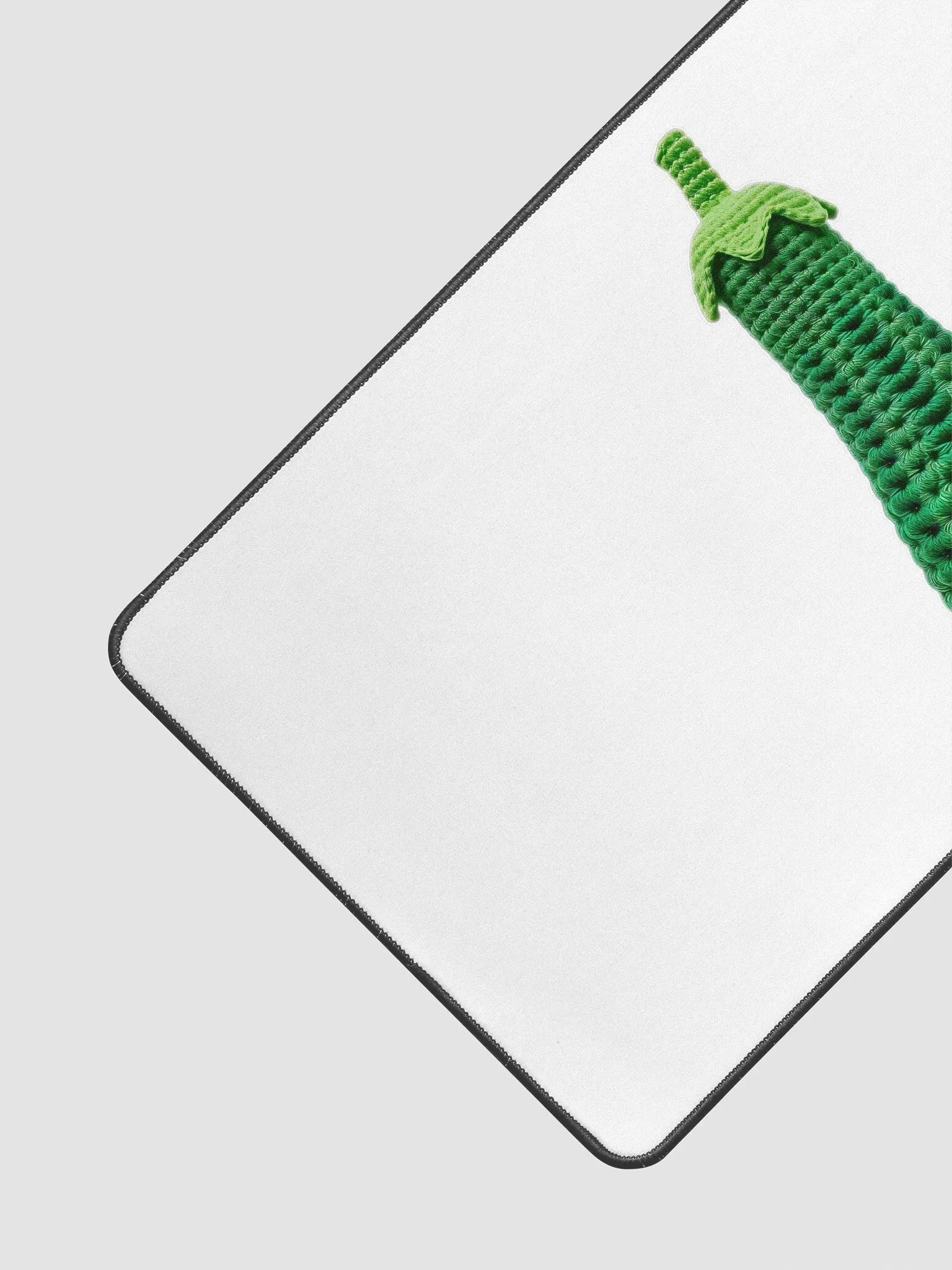 CozyAvocado Desk Mat 15.5" x 31.5" Zucchini #3 product image (3)