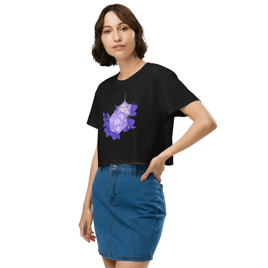 Shadowheart Inspired DND Crop Top product image (5)