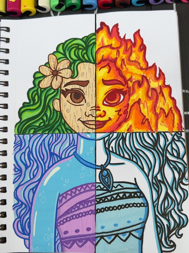 Moana in 4 elements product image (1)