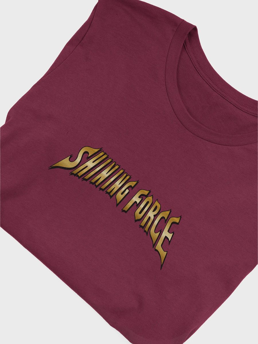 Shining Force Logo Gold Supersoft T-Shirt product image (85)
