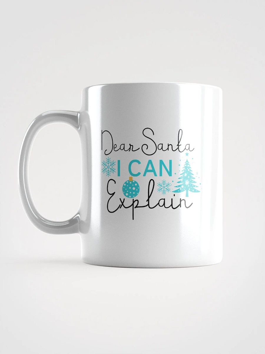 Dear Santa White Glossy Mug product image (6)