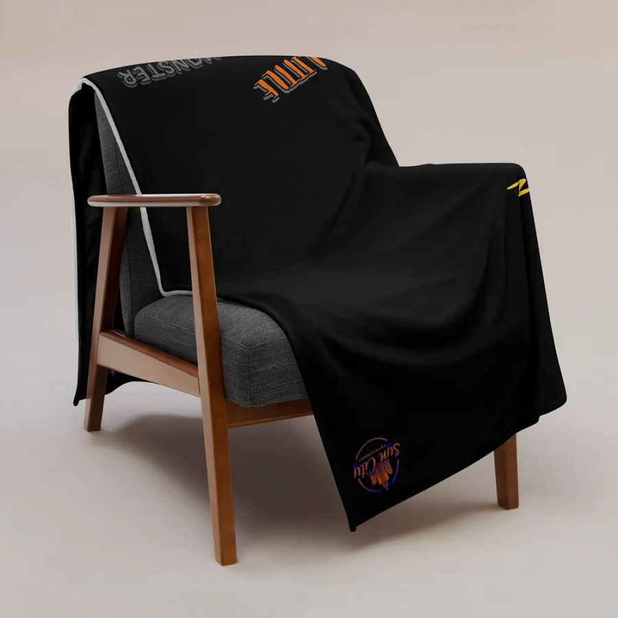 Little Sleep Monster Syn Throw Blanket product image (8)