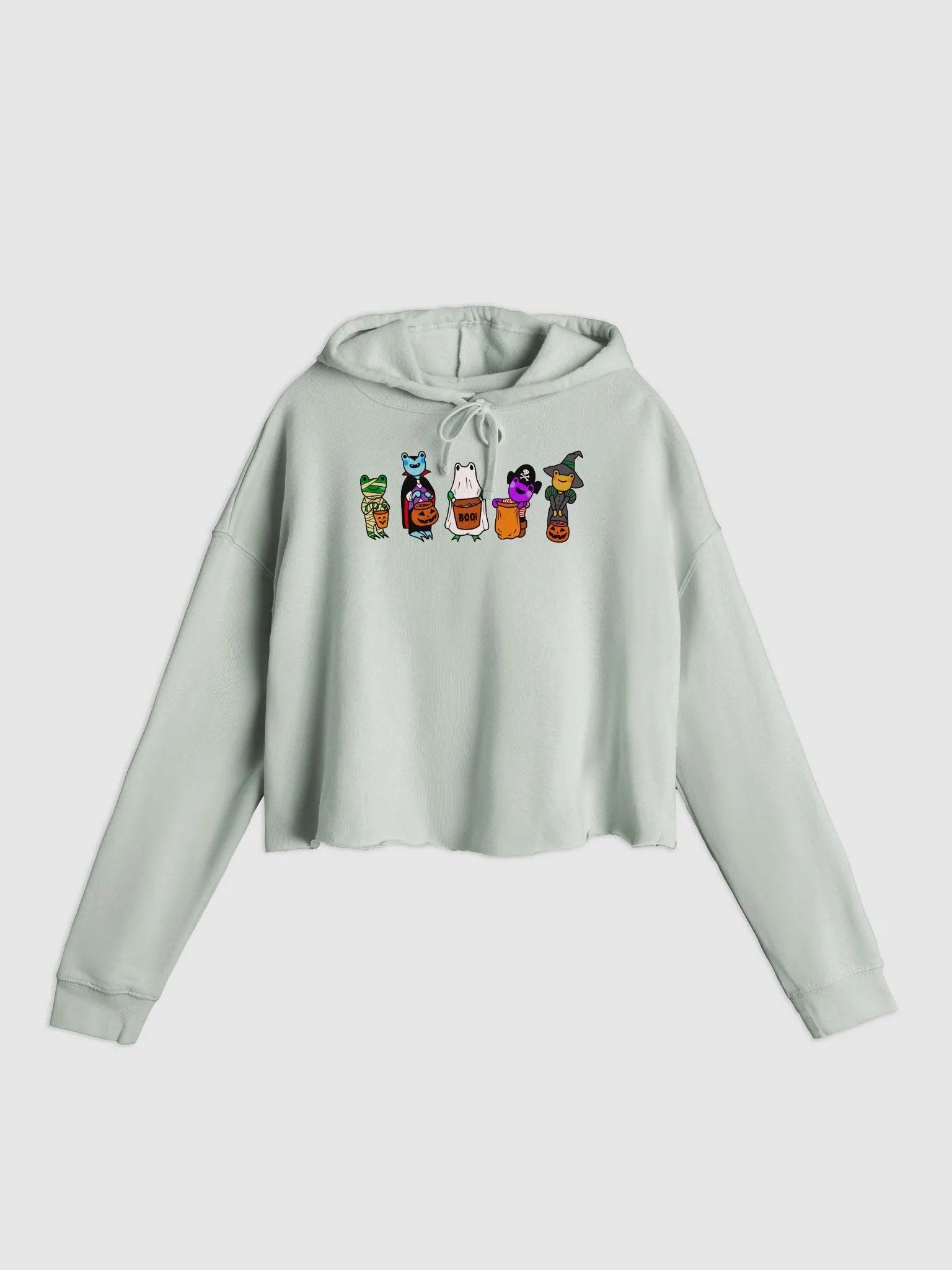 Frogoween Crop Hoodie product image (1)