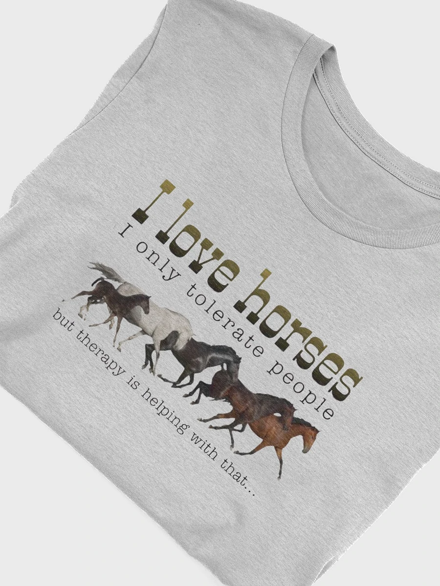 I Love Horses T Shirt product image (47)