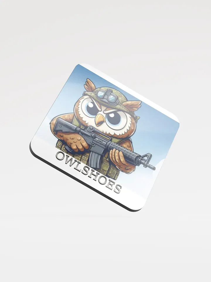 OwlShoes Glossed Cork Coaster product image (1)
