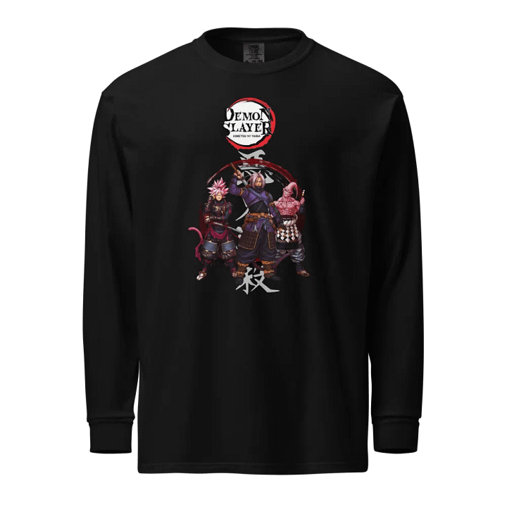 DBZ Slayer: Kimetsu no Yaiba Anime Trio Long Sleeve Shirt product image (1)