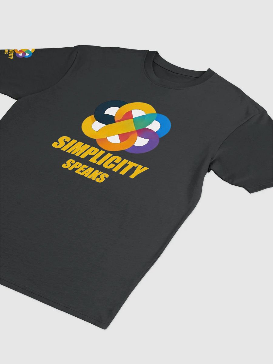 Simplicity Speaks Interwoven Tee product image (29)