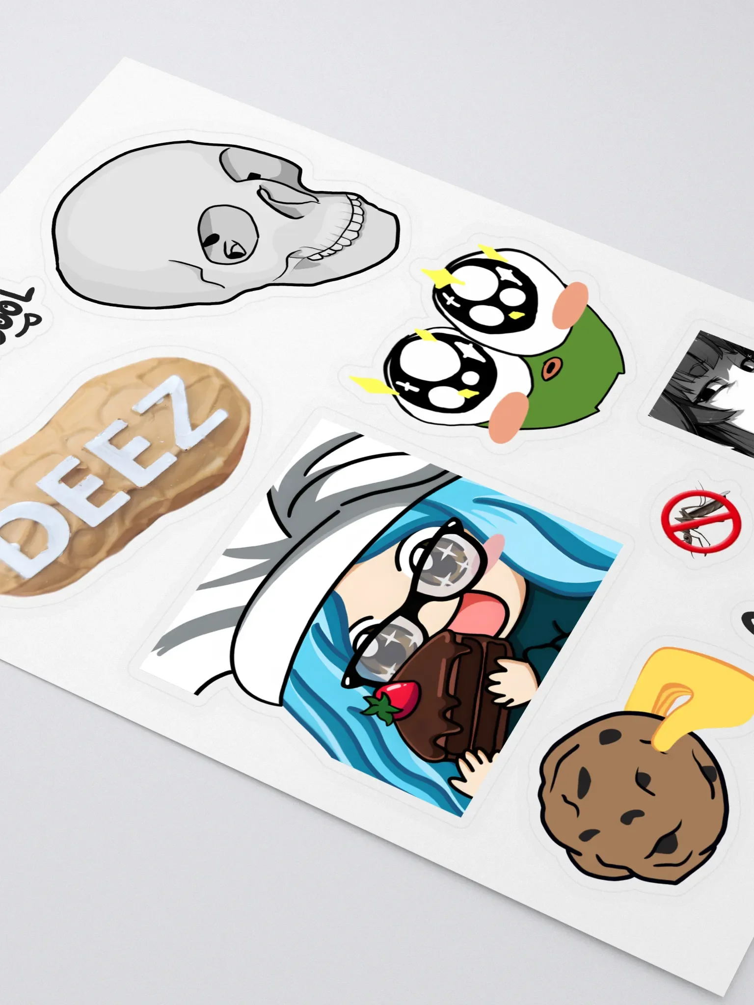 Emote Crossover Sticker Sheet product image (2)