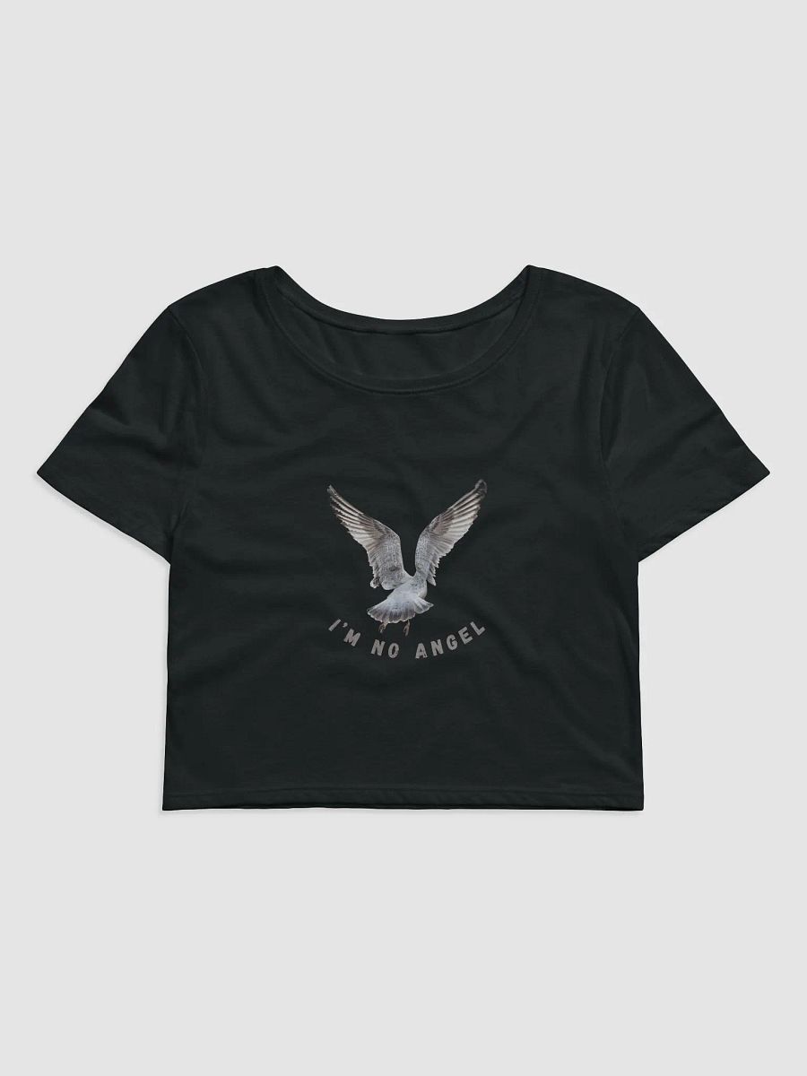 I'm No Angel Seagull Crop T-shirt product image (2)