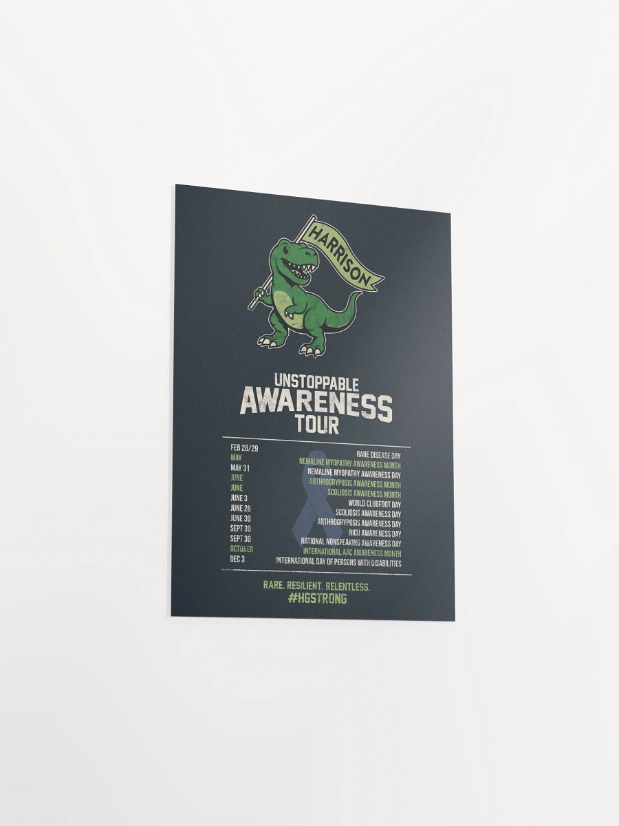 Unstoppable Awareness Tour Poster product image (16)